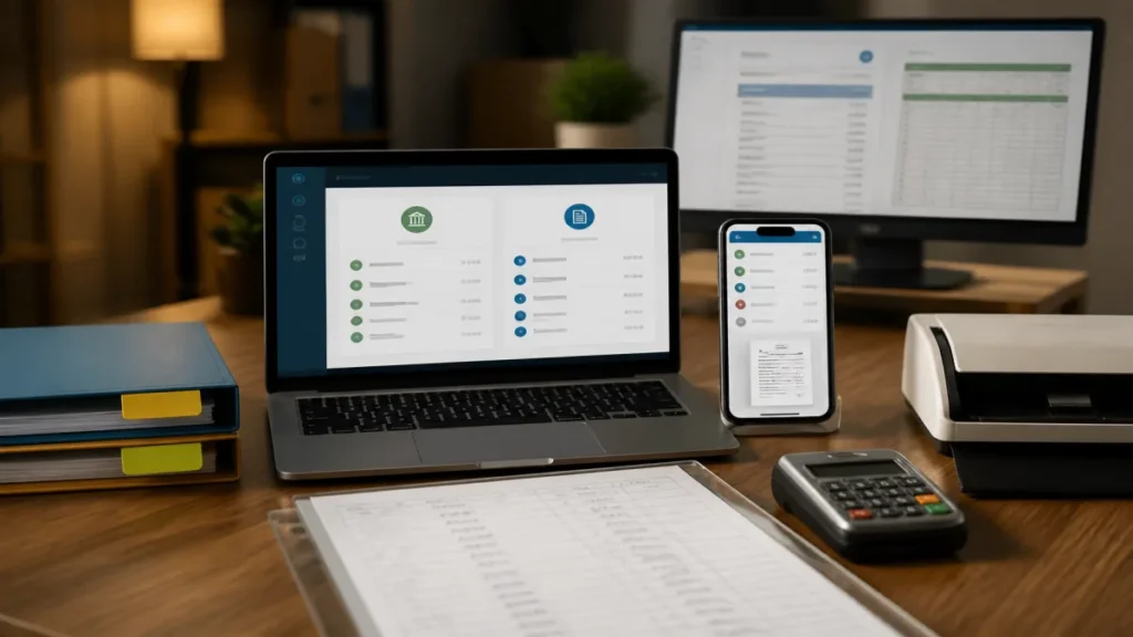 Contabilidade online para ME: regularização e gestão de impostos 2 Detalhe prático de retorno do faturamento no app e conciliação da receita aplicado a contabilidade online.
